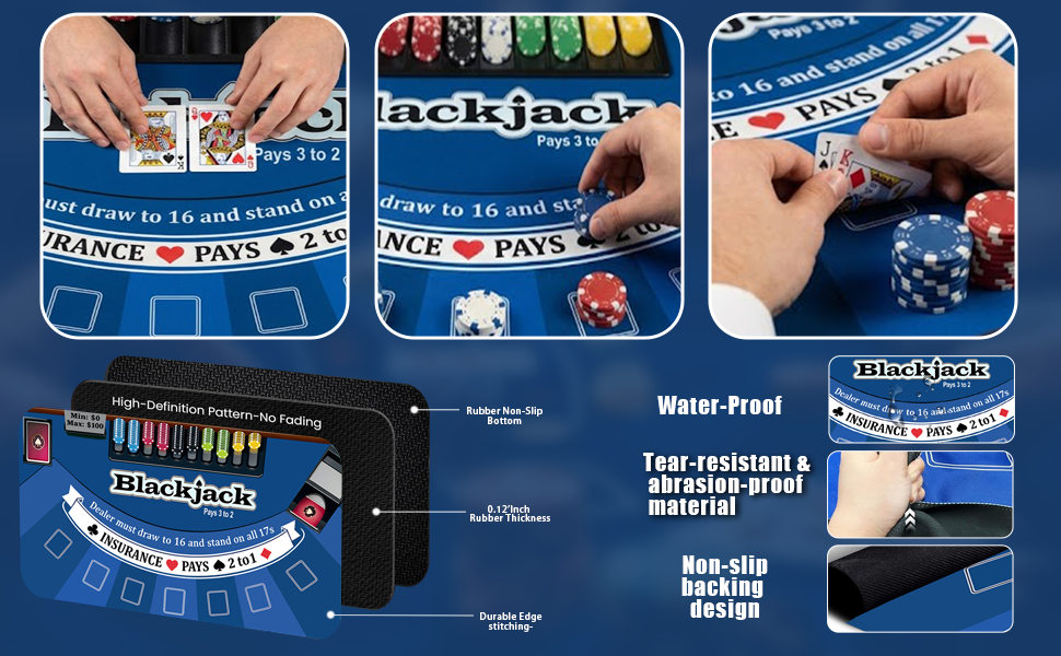blackjack mat
