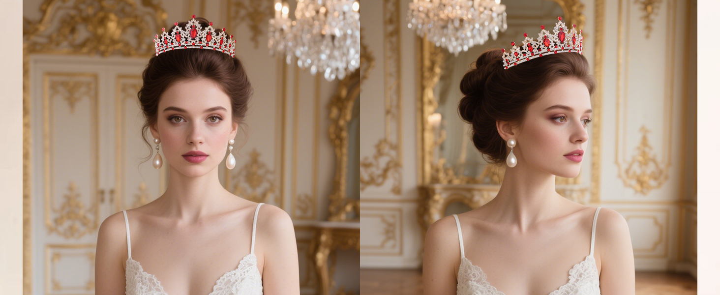 Crystal Tiaras for Women
