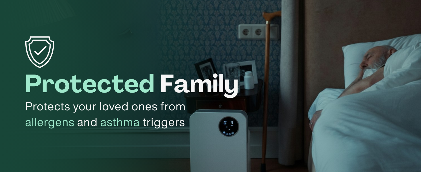 klarta smart air purifier, forste, sleep better, allergies, asthma
