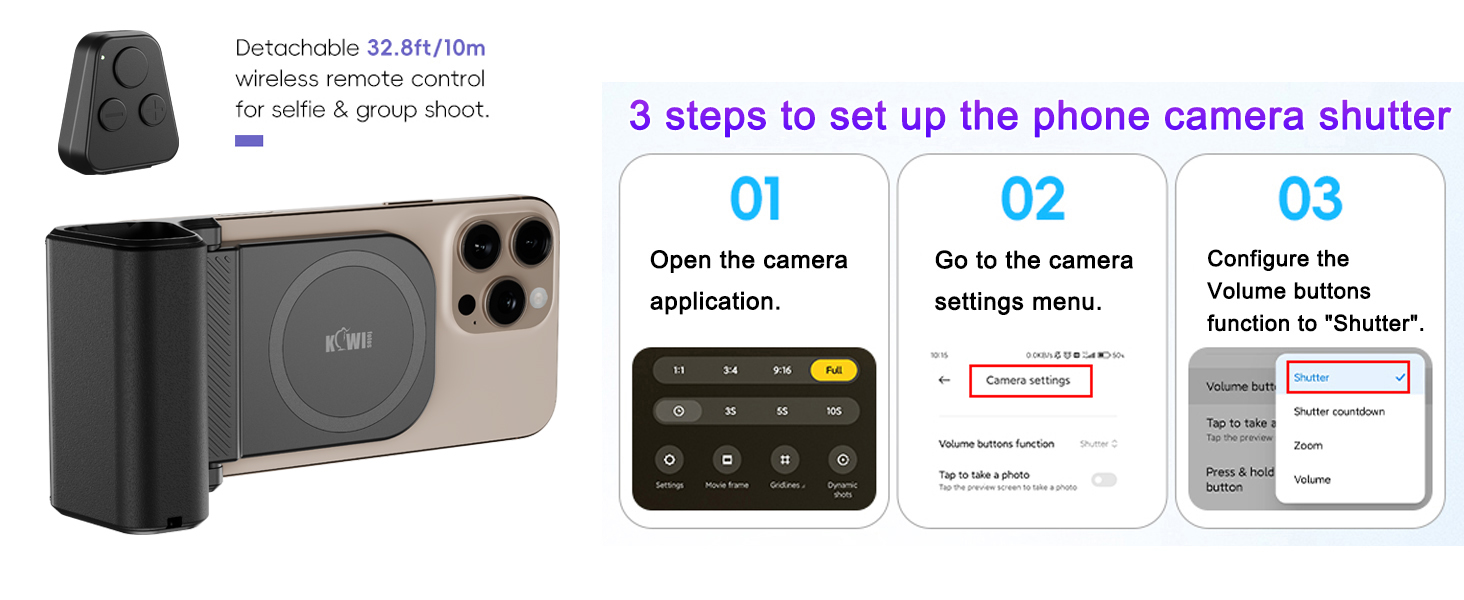 iPhone Camera Grip