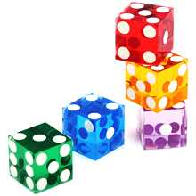Poker Craps 19mm dice