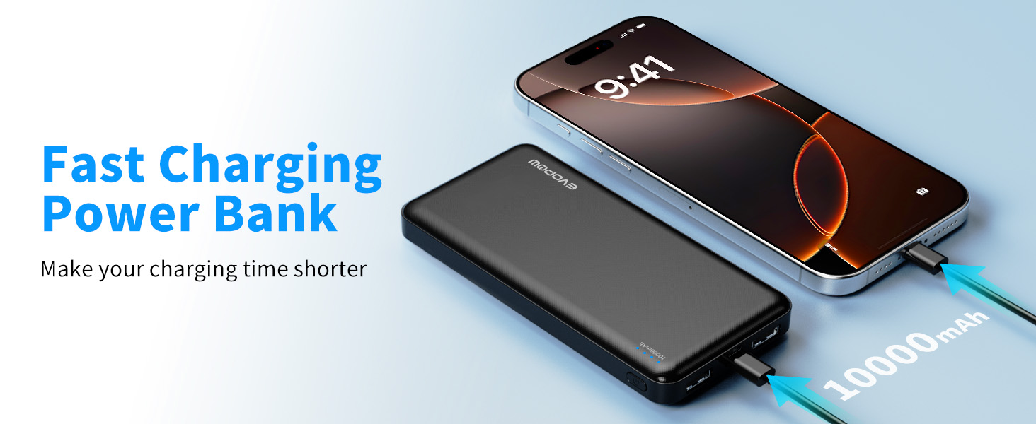 10000mAh battery pack fasting charging