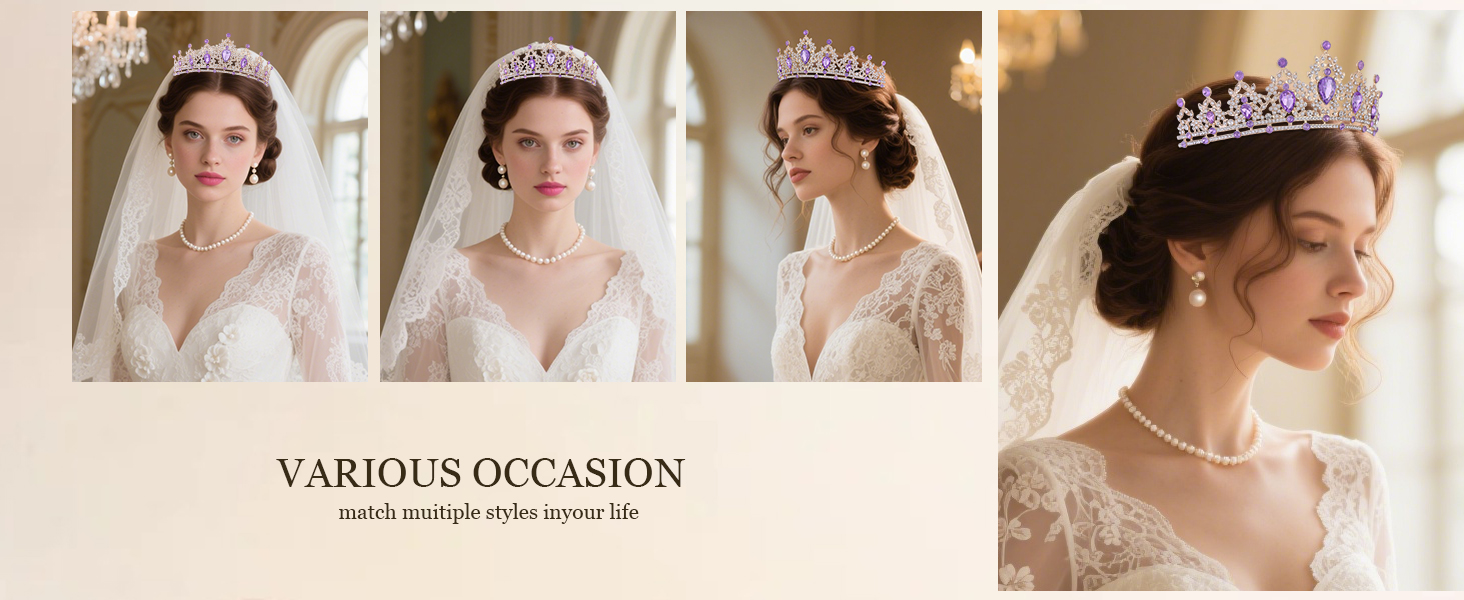 Crystal Tiaras for Women