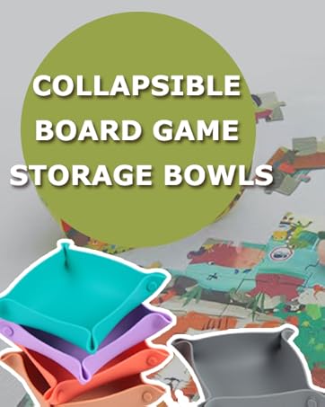 Collapsible Board Game Storage Bowls