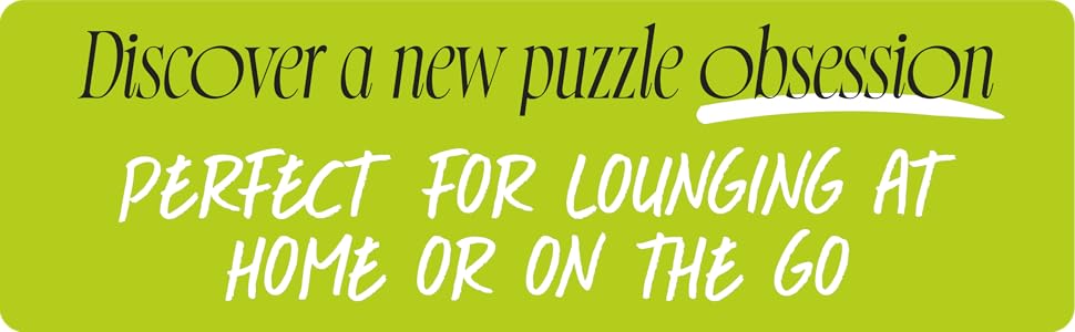 Discover a new puzzle obsessions, perfect for lounging at home or on the go