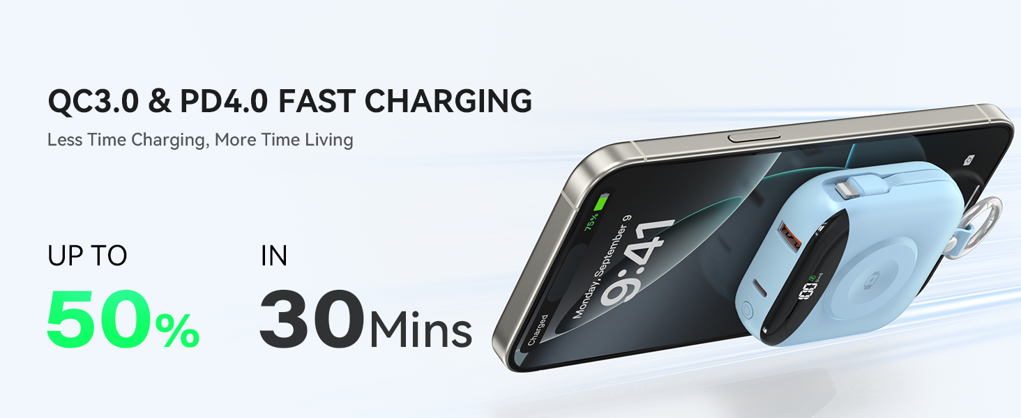 phone charger portable fast charging