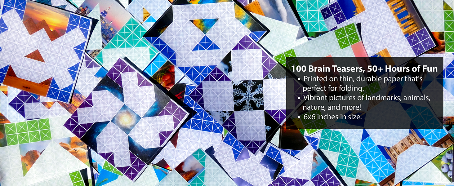 100 origami puzzles