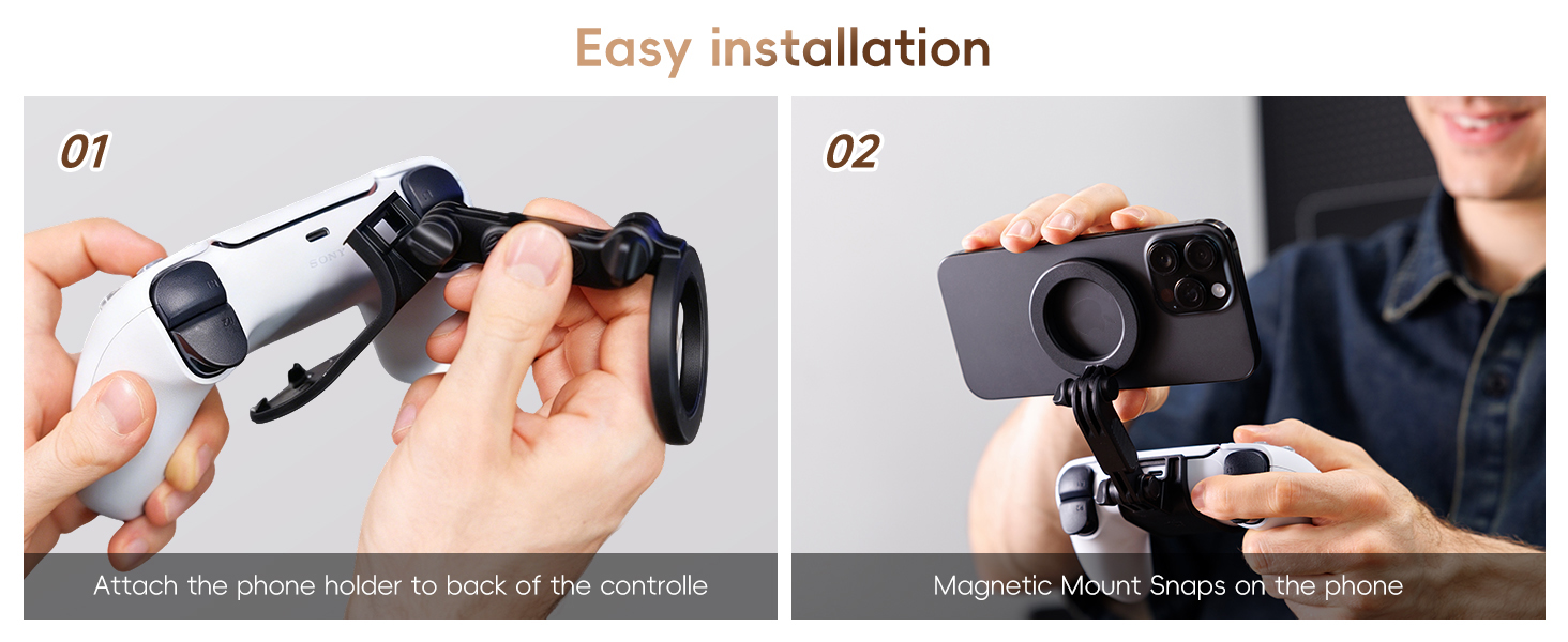 PS5 Controller Phone Mount