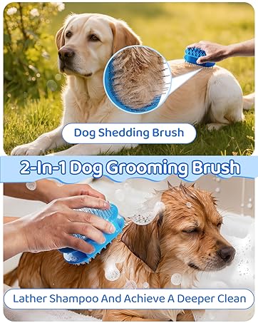 Dog Brush for Shedding Short Haired Dogs,