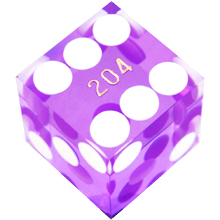acrylic material dice