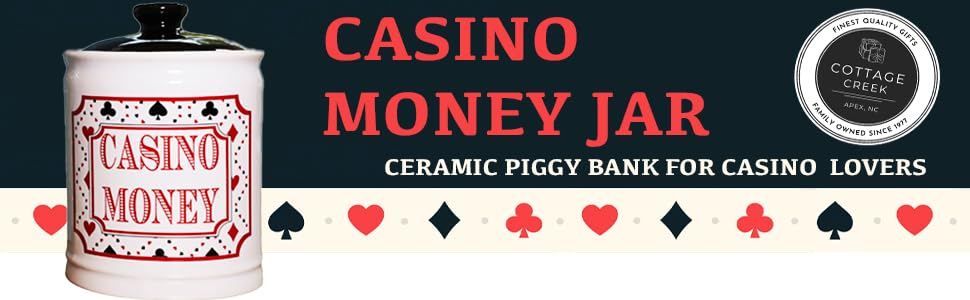 Cottage Creek Casino Money Jar