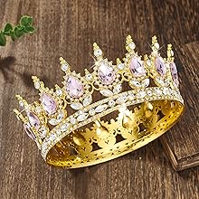 Gold Pink Crown