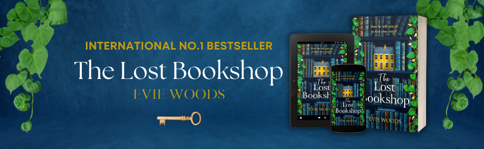 International No. 1 bestseller The Lost Bookshop by Evie Woods