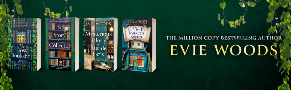 Evie Woods, the international bestselling author of The Lost Bookshop