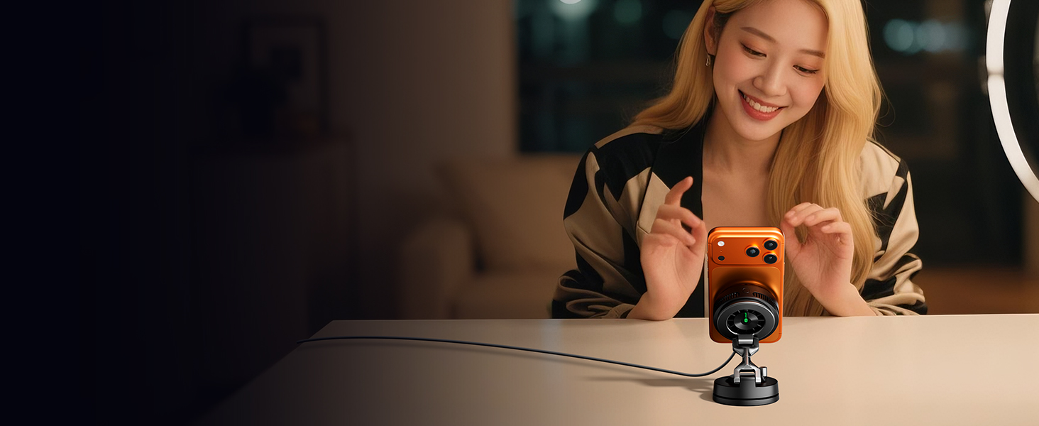 Black Shark Wireless Charger with Cooling Fan