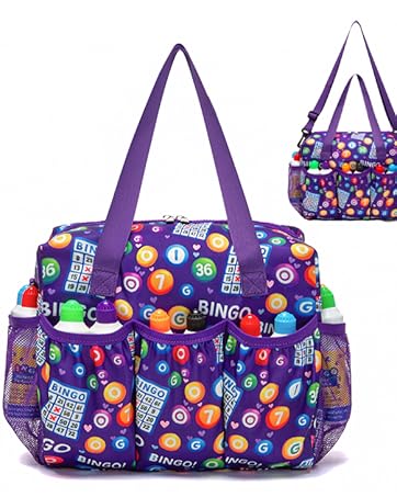 purple bingo bag